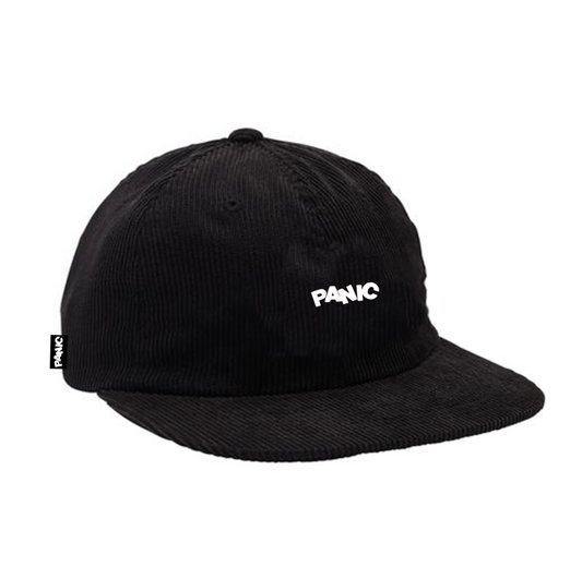 PANIC LOGO CORDUROY EMBROIDERED CAP