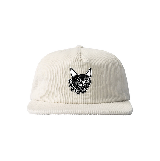 LOVE CATS CORDUROY EMBROIDERED CAP