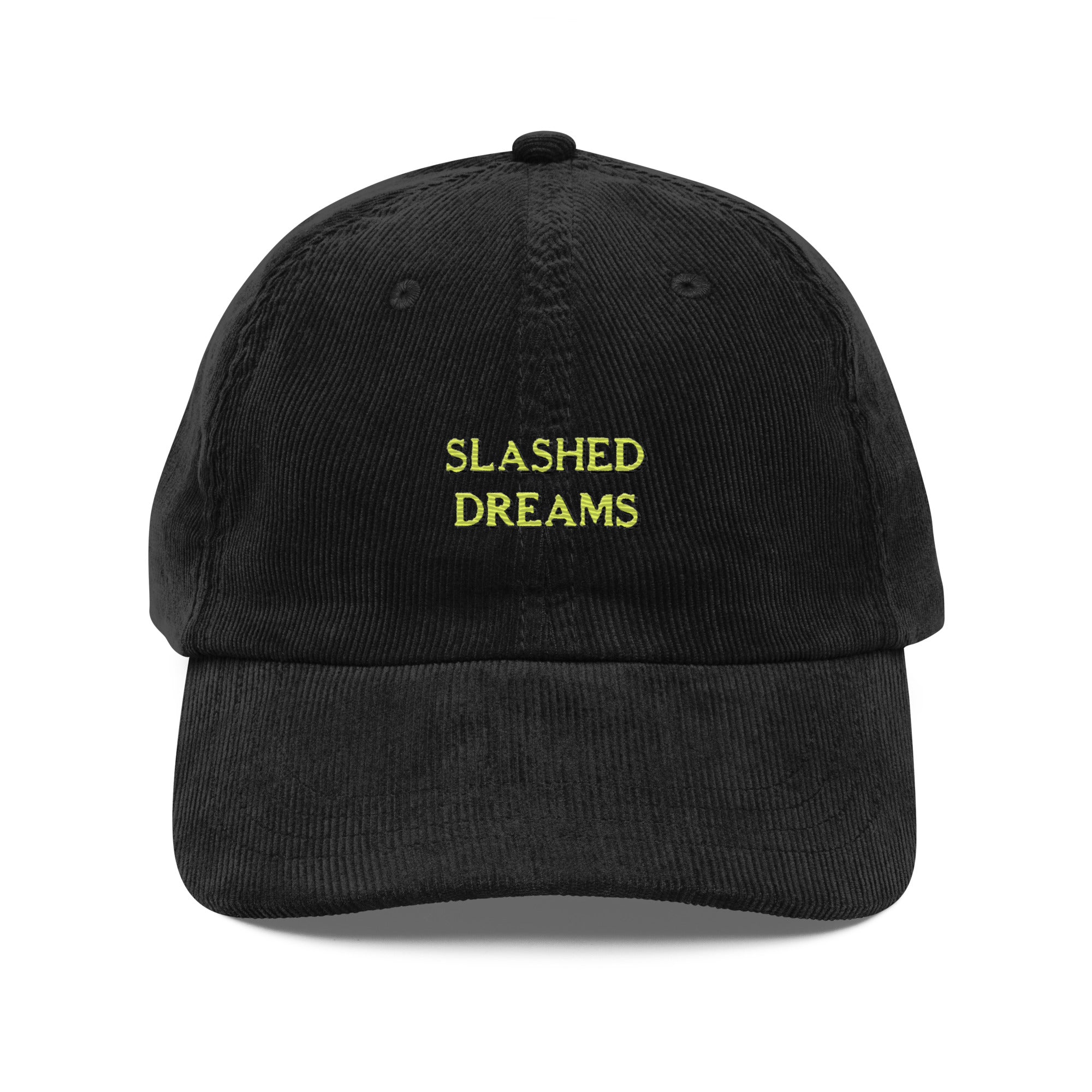 SLASHED DREAMS CORDUROY CAP