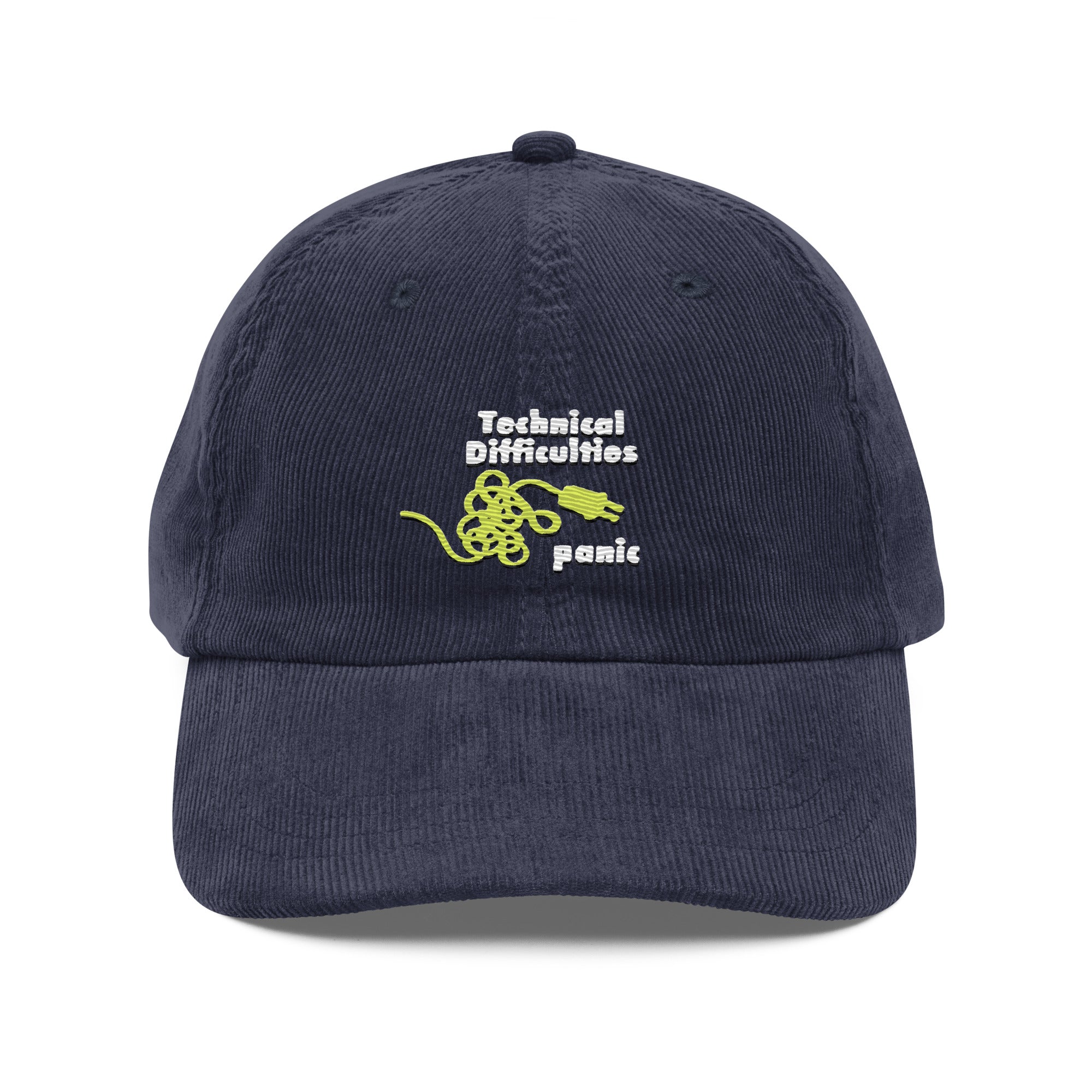 TECHNICAL DIFFICULTIES CORDUROY CAP
