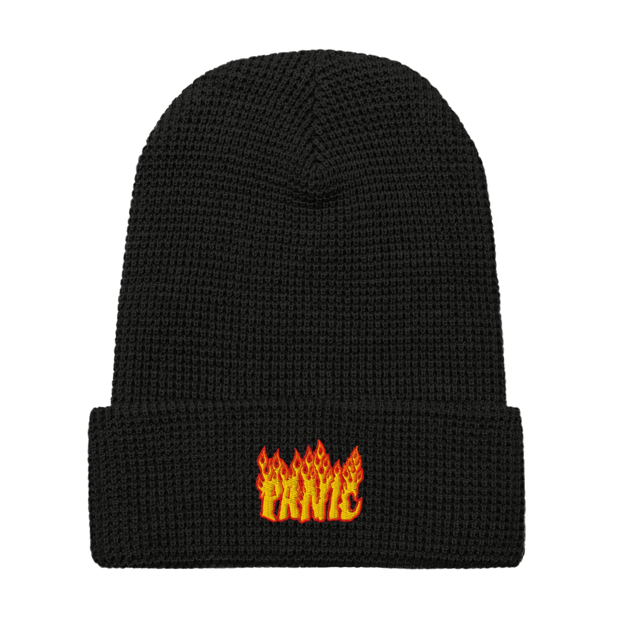 FLAME WAFFLE BEANIE